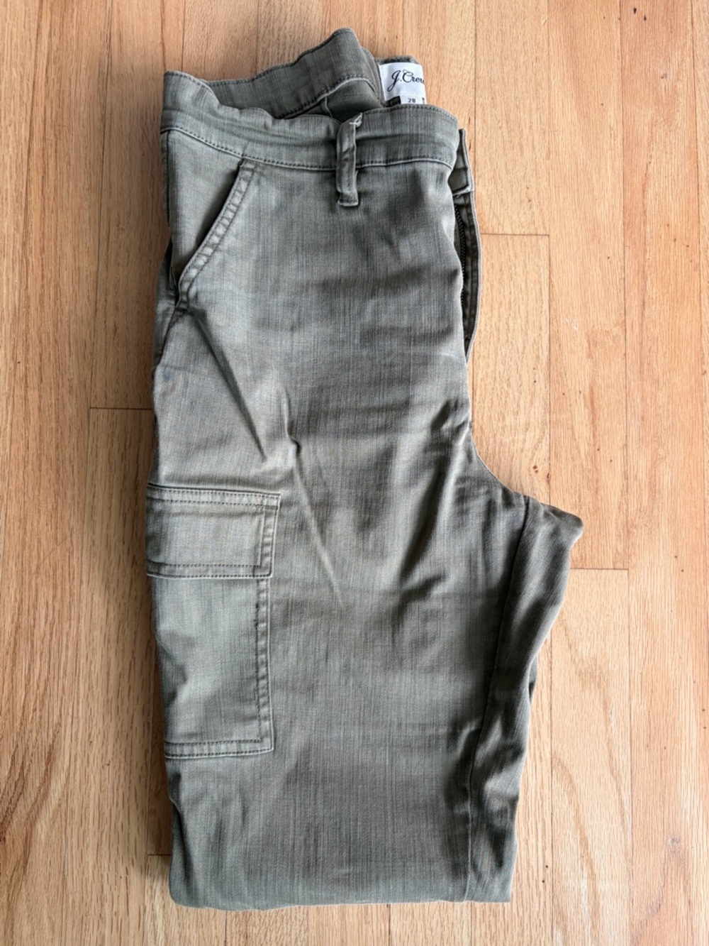 J. Crew Olive Green Skinny Cargo Pants